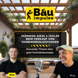 Podcast Cover Handwerk Vertrieb Fehler Episode 104