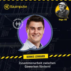 Podcast Cover Lean Construction Bauwesen Episode 118