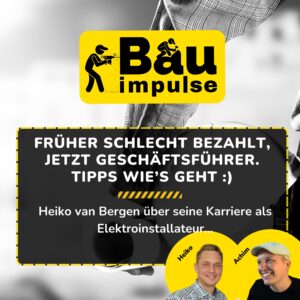 Podcast Cover Handwerk Weiterbildung Episode 69 Bauimpulse