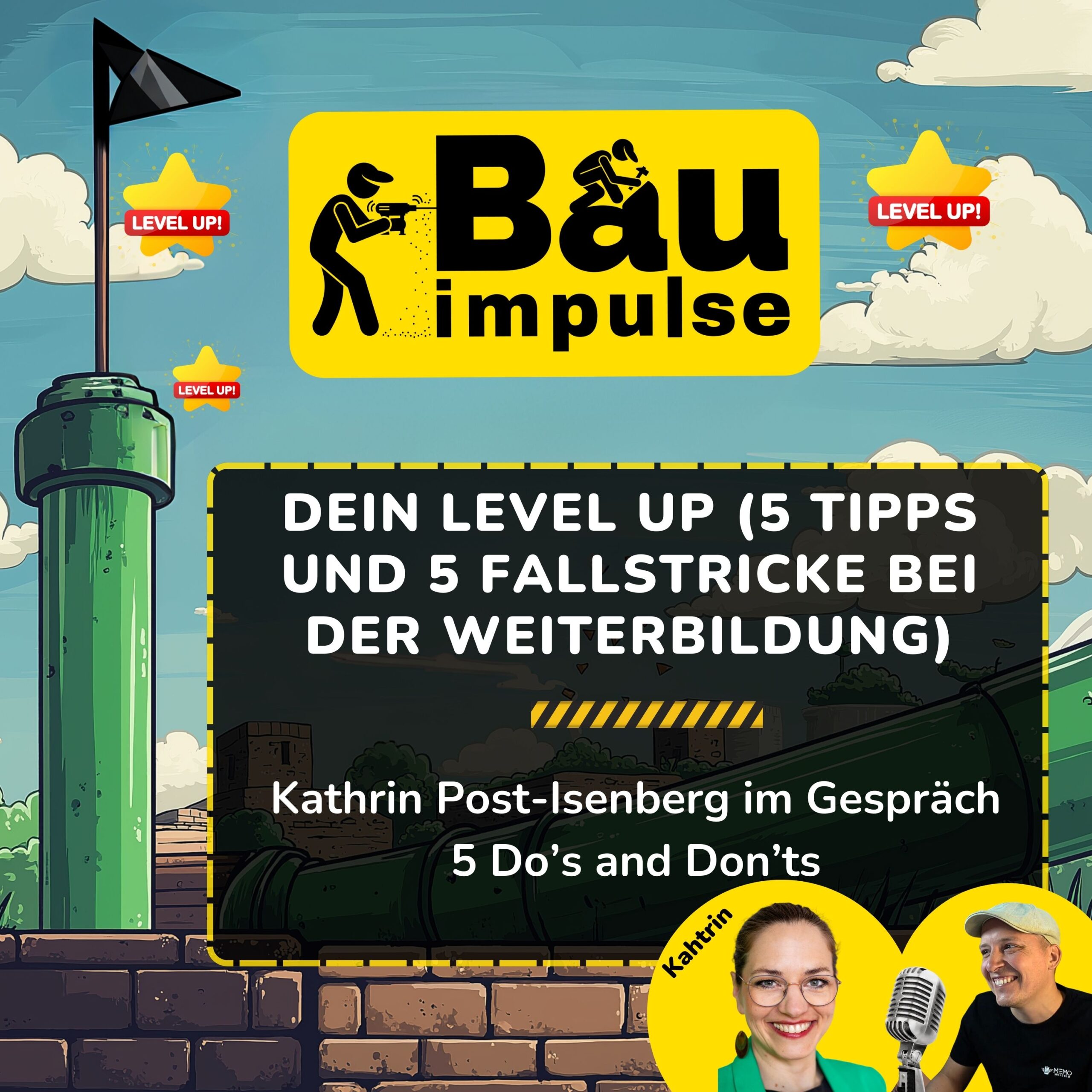 Podcast Cover Weiterbildung Handwerk Episode 81 Bauimpulse