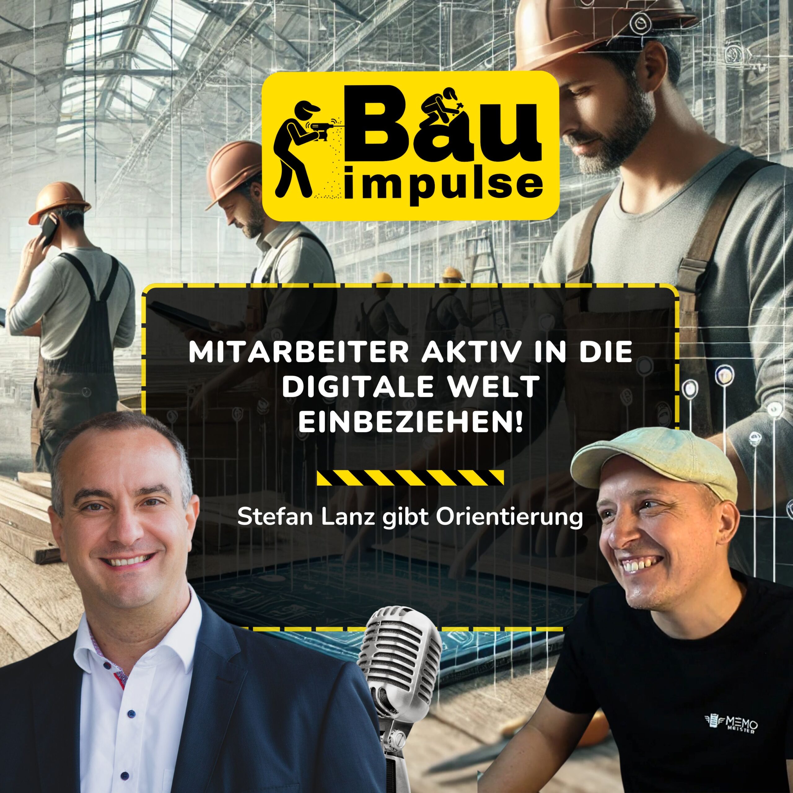 Podcast Cover Digitalisierung Handwerk Episode 93 Bauimpulse